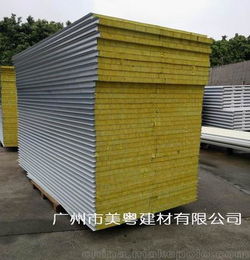 番禺美粤建材 厂价直销彩钢1150型玻璃棉板